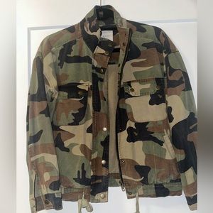 LUCKY BRAND (s) camo jacket